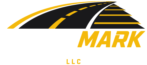 Super Mark Striping logo white footer